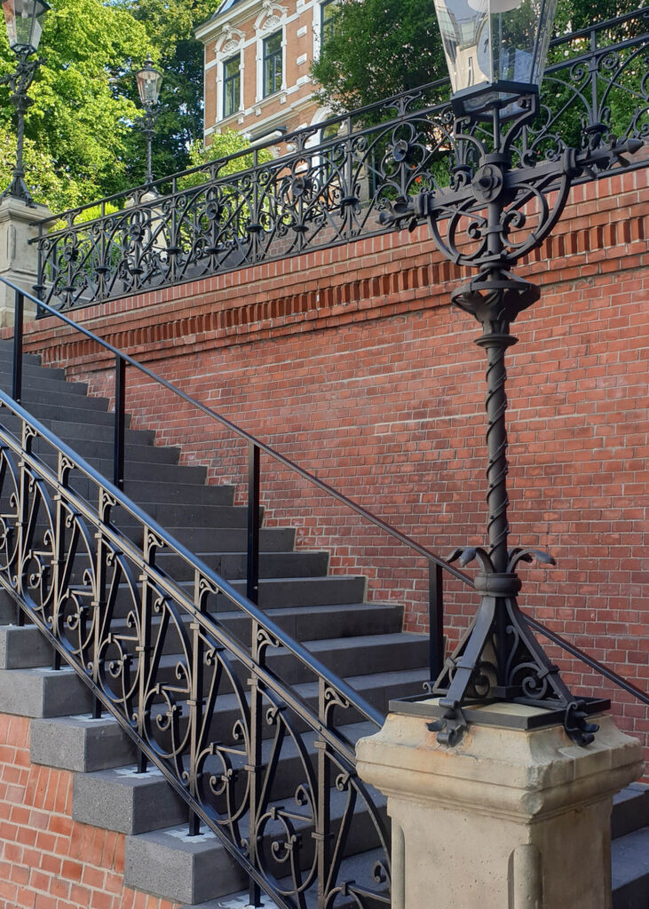 Restaurierung Köhlbrandtreppe von der Schmiede Lehmann in Hamburg